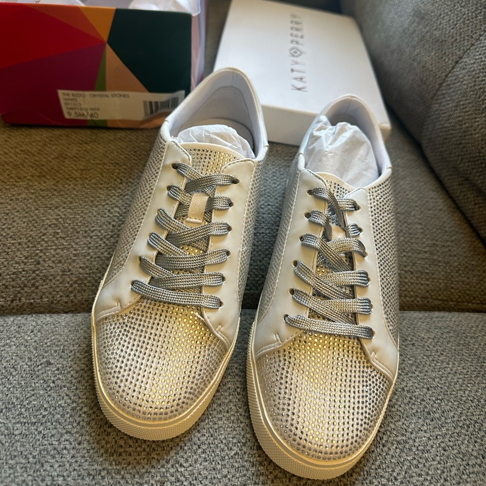Katy Perry Rhinestone Sneakers - Picture 3 of 5